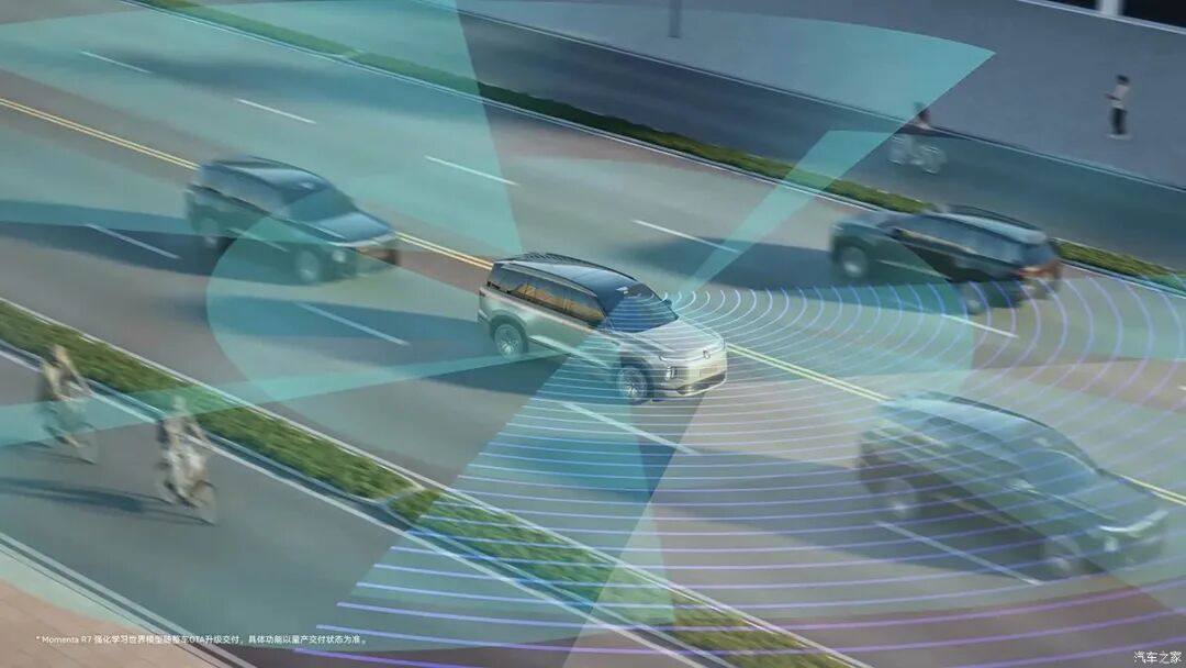 “大彩电、大沙发”，激光雷达，4.85m转弯半径、蟹行模式，大6座SUV看看它！