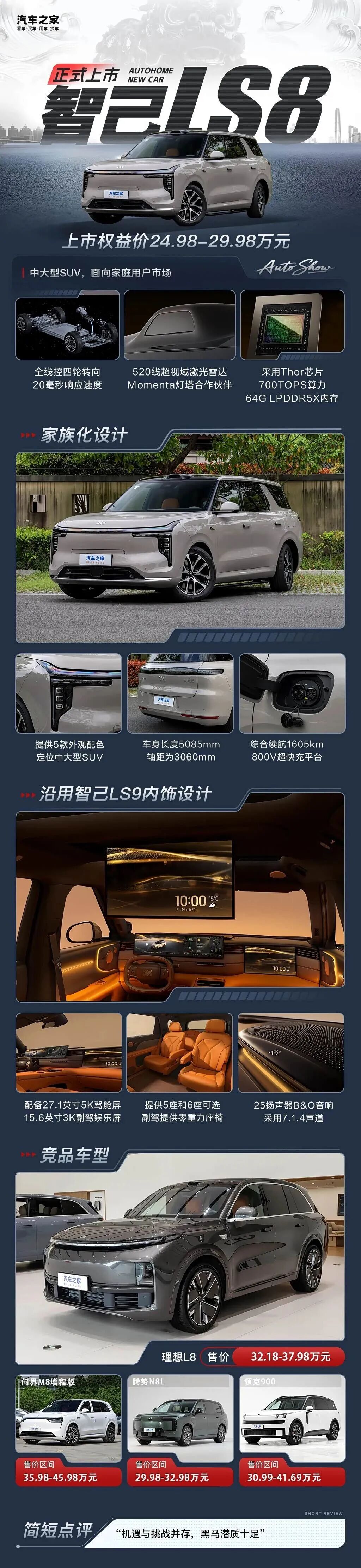 4.7秒破百，续航1605km，悬浮车顶，贯穿式尾灯，“冰箱、彩电、大沙发”，还有地暖？